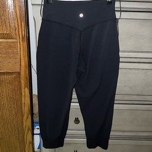 Lululemon Athletics Black Cropped Align Joggers